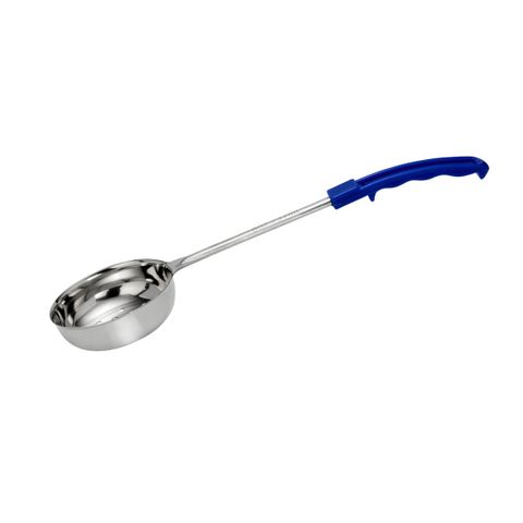 CHEF INOX FOOD PORTIONER PERFORATED S/S 240ml/8oz BLUE HDL (*36176*) = PACK OF 12 X EACHES