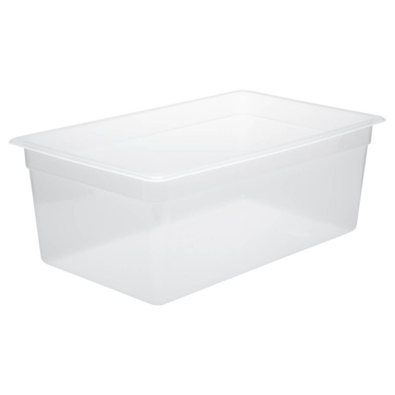 CHEF INOX GN STORAGE CONTAINER-POLYPROP GN 1/1 x 150mm CLEAR (*CPP-11150*) =  1 X EACH