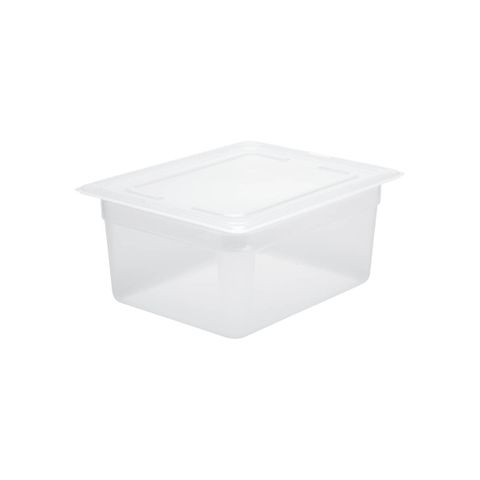 CHEF INOX GN STORAGE CONTAINER-POLYPROP GN 1/2 x 150mm CLEAR (*CPP-12150*) =  1 X EACH