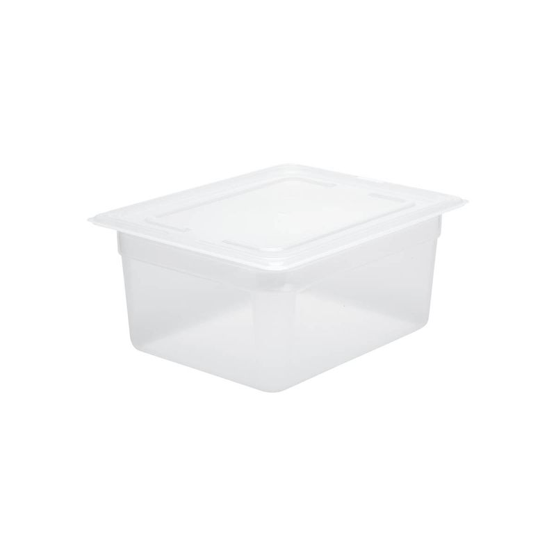 CHEF INOX GN STORAGE CONTAINER-POLYPROP GN 1/2 x 150mm CLEAR (*CPP-12150*) =  1 X EACH