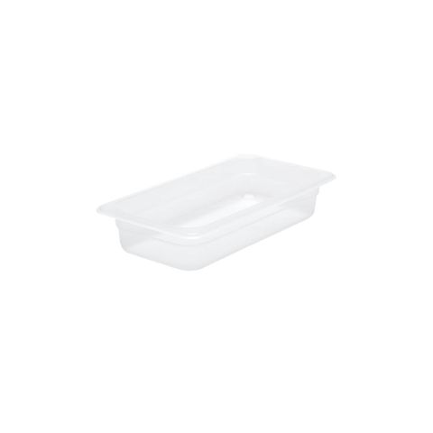 CHEF INOX GN STORAGE CONTAINER-POLYPROP GN 1/3 x65mm CLEAR (*CPP-13065*) =  1 X EACH