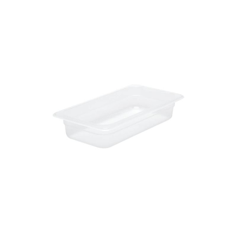 CHEF INOX GN STORAGE CONTAINER-POLYPROP GN 1/3 x65mm CLEAR (*CPP-13065*) =  1 X EACH