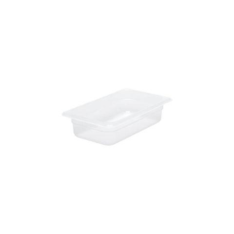 CHEF INOX GN STORAGE CONTAINER-POLYPROP GN 1/4 x65mm CLEAR (*CPP-14065*) =  1 X EACH