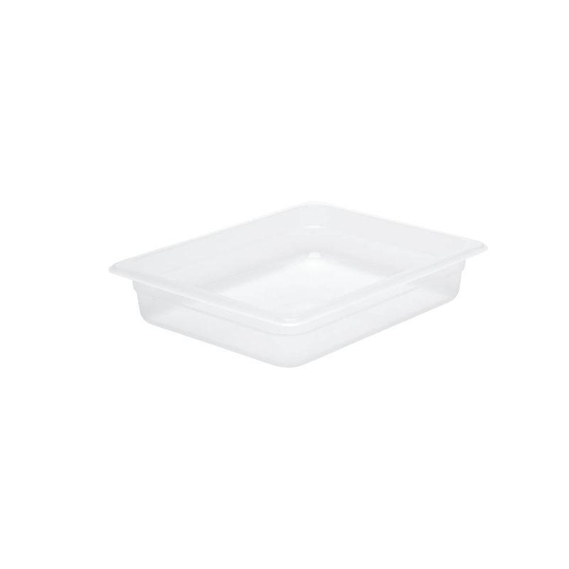 CHEF INOX GN STORAGE CONTAINER-POLYPROP GN 1/2 x 65mm CLEAR (*CPP-12065*) =  1 X EACH