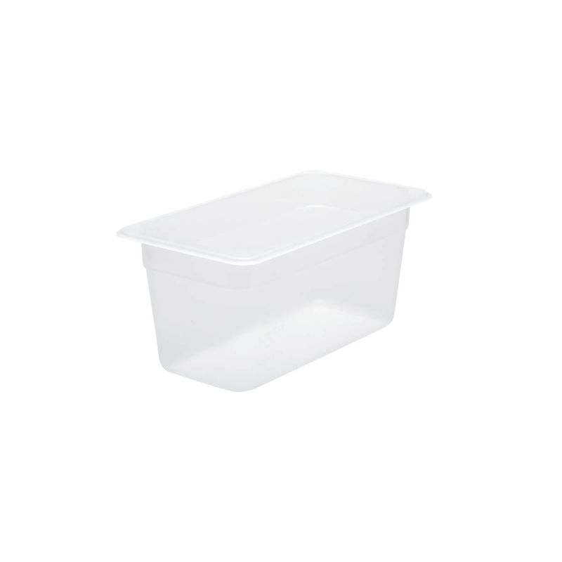 CHEF INOX GN STORAGE CONTAINER-POLYPROP GN 1/3 x150mm CLEAR (*CPP-13150*) =  1 X EACH