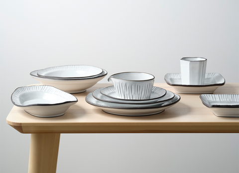 TABLEKRAFT LINEA ORGANICS SERVICE BOWL w/SPOUT 100x60mm WHI (*907580*) = PACK OF 4 X EACHES
