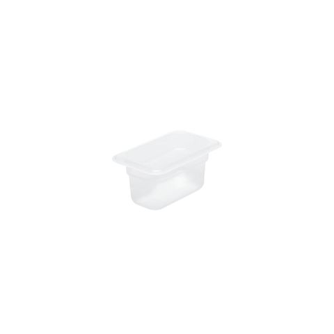 CHEF INOX GN STORAGE CONTAINER-POLYPROP GN 1/9 x150mm CLEAR (*CPP-19150*) =  1 X EACH