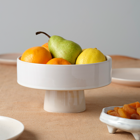 TABLEKRAFT URBAN SERVE PEDESTAL DEEP PLATE 200x115mm WHITE (*908464*) =  1 X EACH