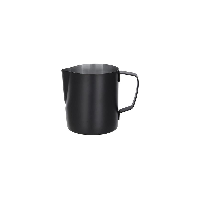 BREW MILK FROTHING JUG S/S 600ml POWDER COAT BLACK (*BW9220*) =  1 X EACH