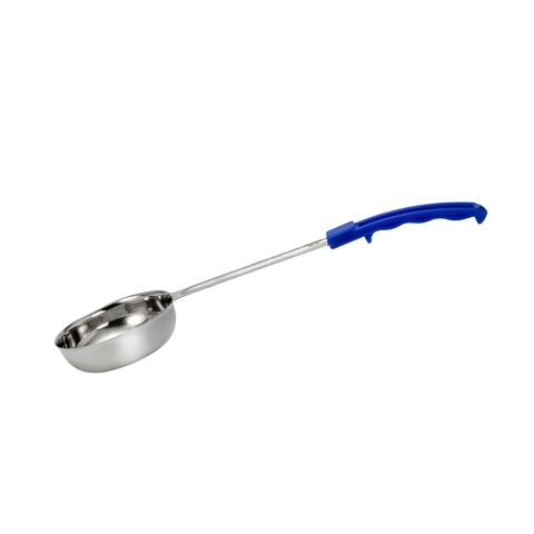 CHEF INOX FOOD PORTIONER SOLID S/S 240ml/8oz BLUE HDL (*36166*) = PACK OF 12 X EACHES