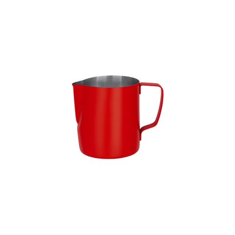 BREW MILK FROTHING JUG S/S 600ml POWDER COAT RED (*BW9225*) =  1 X EACH