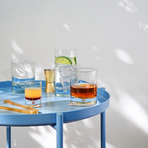BORMIOLI ROCCO BARGLASS JUICE GLASS 195ml CLEAR (1.22125) (*310-041*) = PACK OF 24 X EACHES