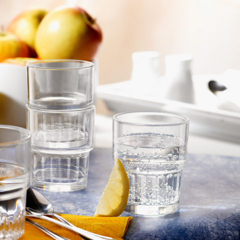 BORMIOLI ROCCO LYON TUMBLER STACKABLE 210ml CLEAR (4.70180) (*340-311*) = PACK OF 24 X EACHES