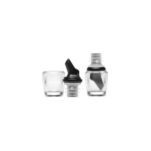 TRU-POUR COMBO MEASURE 15ml BLACK 12/PACK (*08992-12*) =  1 X PKT