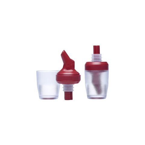 TRU-POUR COMBO MEASURE 30ml BURGUNDY 12/PACK (*08991-12*) =  1 X PACK