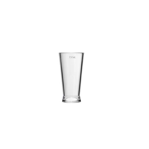 TRU-POUR WINE JIGGER POLYCARBONATE 150ml CLEAR 12/PACK (*04401-12*) =  1 X PACK