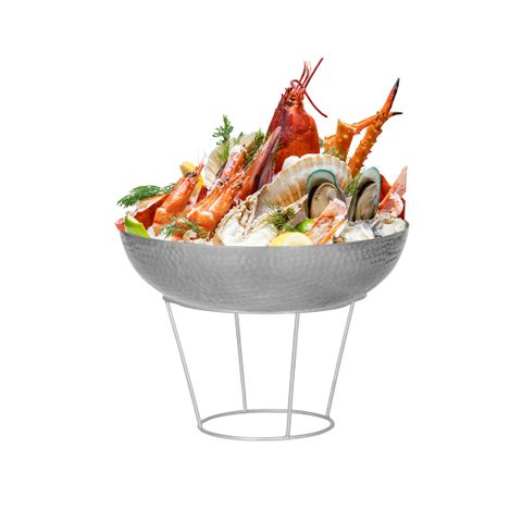 CHEF INOX ROUND RISER S/S 195/285x190mm (*06933*) = PACK OF 4 X EACHES