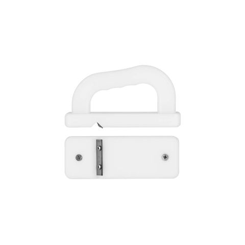 CHEF INOX BOARD SCRAPER PE 195x155x63mm WHITE (*04397*) = PACK OF 6 X EACHES