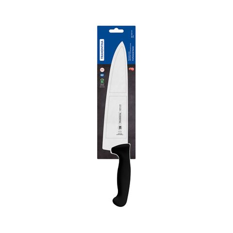 TRAMONTINA PROF CHEF'S KNIFE STR EDGE X-WIDE 250mm BLK H/S (*TM24609/100*) =  1 X EACH