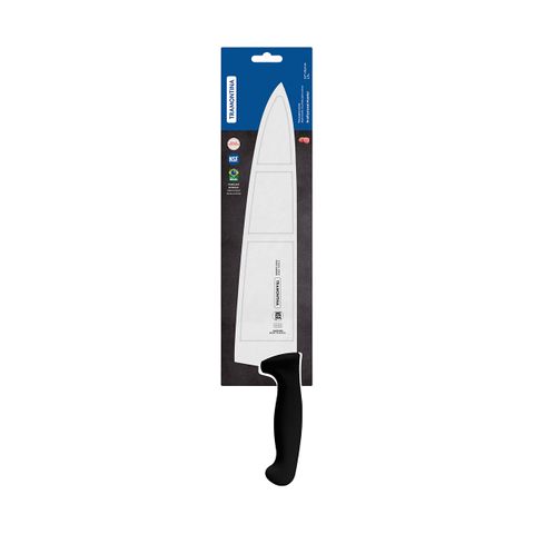 TRAMONTINA PROF CHEF'S KNIFE STR EDGE X-WIDE 300mm BLK H/S (*TM24609/102*) =  1 X EACH