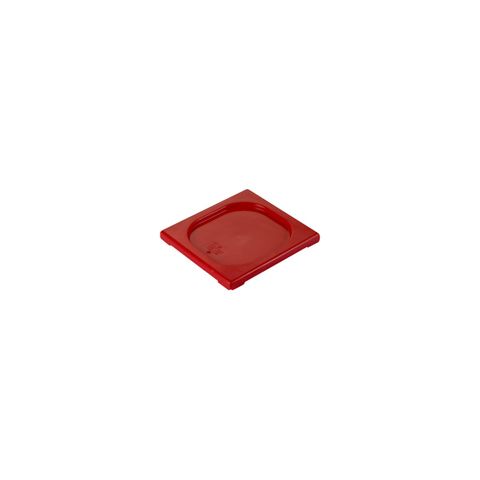 LID-POLYPROP GN 1/6 RED (*PPL-16R*) =  1 X EACH
