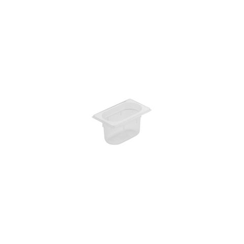 GASTRONORM PAN-POLYPROP GN 1/9 x100mm (*PP-19100*) =  1 X EACH