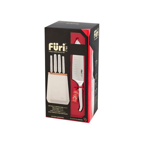 FURI PRO STONE 5PC BLOCK SET SNOW TERRAZO (41501) (*27261*) = PACK OF 2 X SETS