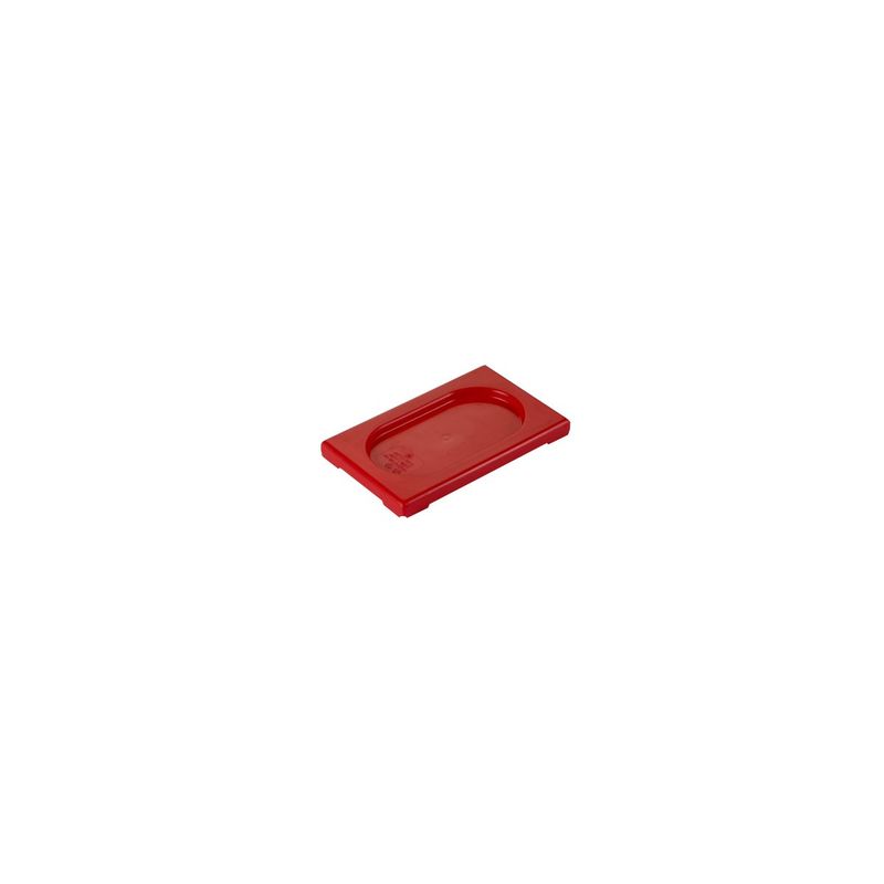 LID-POLYPROP GN 1/9 RED (*PPL-19R*) =  1 X EACH