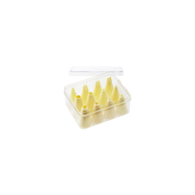 THERMOHAUSER PIPING SET 12pcSMALL 4STAR 4HOLE 4GARNISH (*31103*) =  1 X EACH