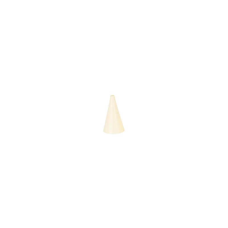 CHEF INOX THERMO DECORATING TUBE PLAIN  PLASTIC 3mm WHITE (*00743-P*) =  1 X EACH