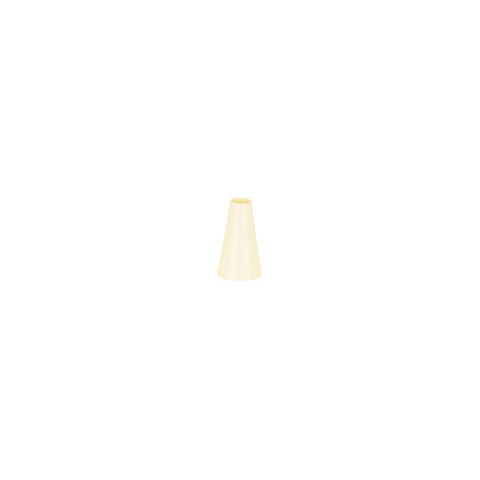 CHEF INOX THERMO DECORATING TUBE PLAIN  PLASTIC 13mm WHITE (*00753-P*) =  1 X EACH