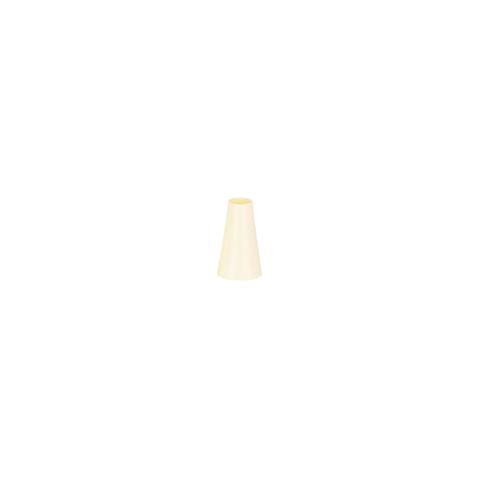 CHEF INOX THERMO DECORATING TUBE PLAIN  PLASTIC 15mm WHITE (*00755-P*) =  1 X EACH
