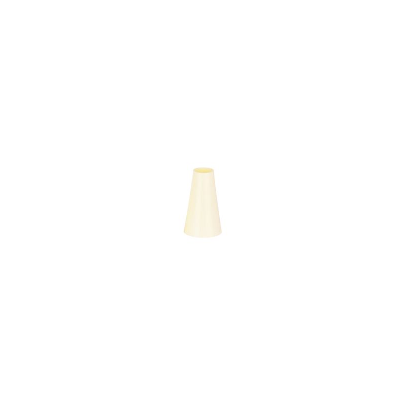 CHEF INOX THERMO DECORATING TUBE PLAIN  PLASTIC 15mm WHITE (*00755-P*) =  1 X EACH