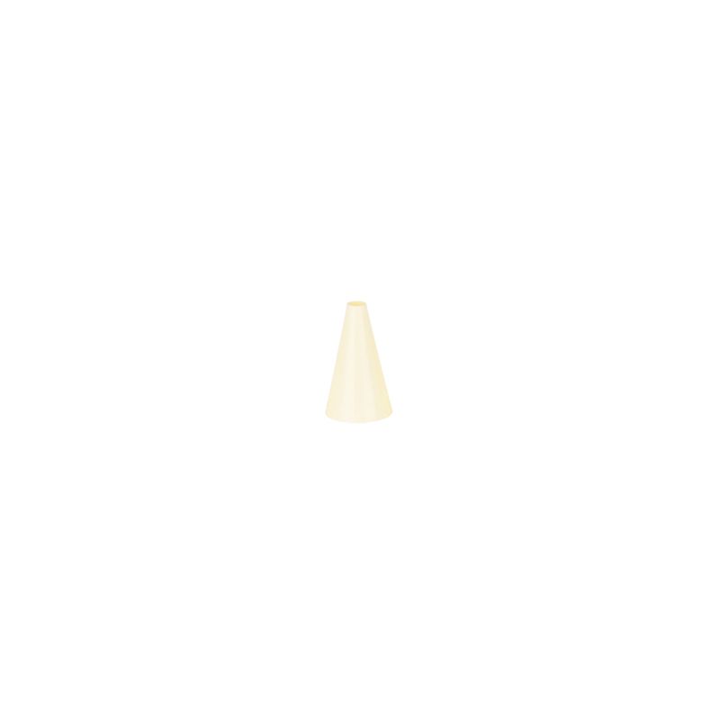 CHEF INOX THERMO DECORATING TUBE PLAIN  PLASTIC 7mm WHITE (*00747-P*) =  1 X EACH