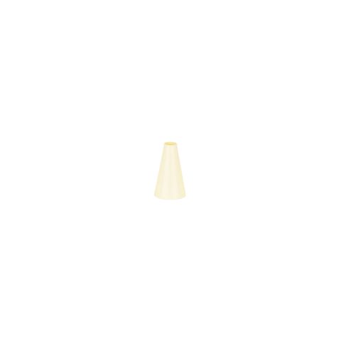 CHEF INOX THERMO DECORATING TUBE PLAIN  PLASTIC 11mm WHITE (*00751-P*) =  1 X EACH