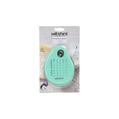 WILTSHIRE SILICONE SCRAPERS 2PC SET (*WLT44020*) = PACK OF 6 X SETS