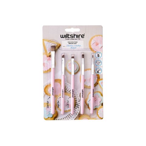 WILTSHIRE DECORATING BRUSH 5PC SET (*WLT40721*) = PACK OF 6 X SETS
