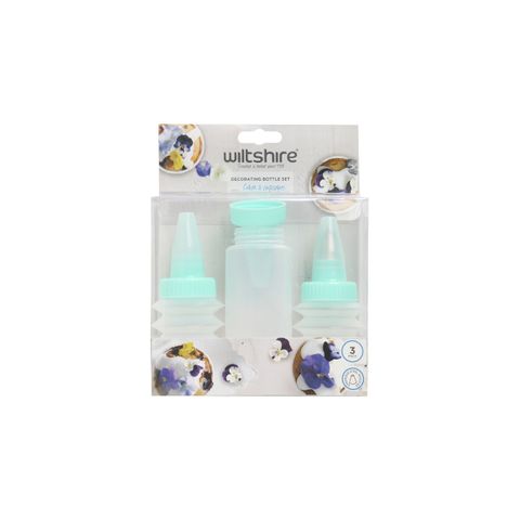 WILTSHIRE SQUEEZE BOTTLE ICING 3PC SET (*WLT44012*) = PACK OF 2 X SETS