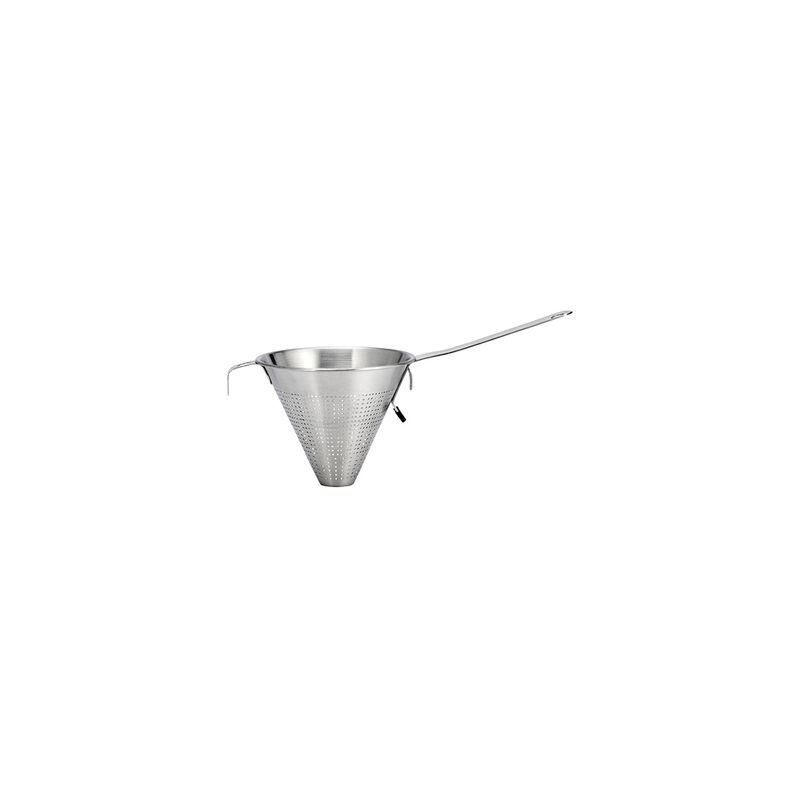 CHEF INOX  CONICAL STRAINER ONE PIECE S/S 130mm (*03880*) =  1 X EACH