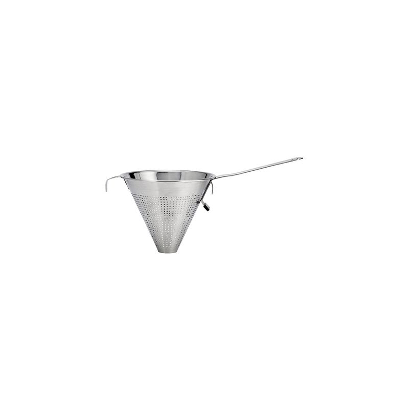 CHEF INOX  CONICAL STRAINER ONE PIECE S/S 180mm (*03882*) =  1 X EACH