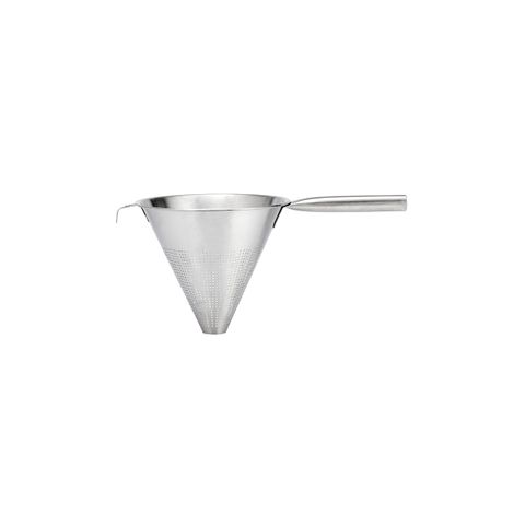 CHEF INOX  CONICAL STRAINER PIPE HDL HEAVY DUTY S/S 220mm (*03897*) =  1 X EACH