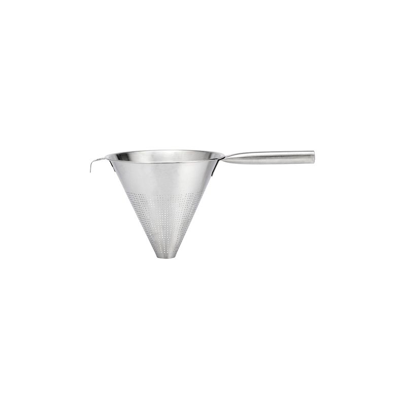 CHEF INOX  CONICAL STRAINER PIPE HDL HEAVY DUTY S/S 220mm (*03897*) =  1 X EACH