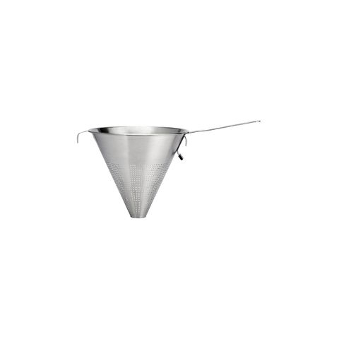 CHEF INOX  CONICAL STRAINER ONE PIECE S/S 220mm (*03884*) =  1 X EACH