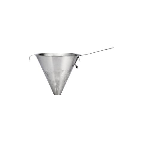 CHEF INOX  CONICAL STRAINER ONE PIECE S/S 240mm (*03885*) =  1 X EACH