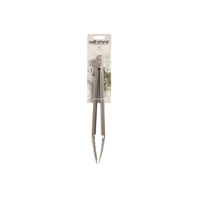 WILTSHIRE HEAVY DUTY TONGS-S/S 300mm (*WLT43167*) = PACK OF 6 X EACHES