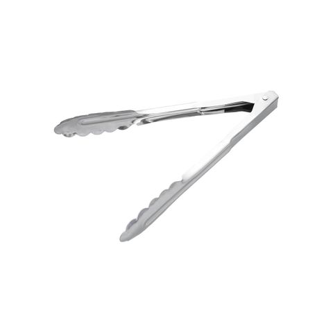 CHEF INOX UTILITY SPRING TONG S/S  230mm (*36095*) =  1 X EACH