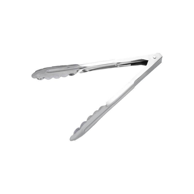 CHEF INOX UTILITY SPRING TONG S/S  230mm (*36095*) =  1 X EACH