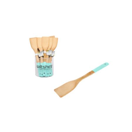 WILTSHIRE IMPULSE SOLID TURNER-BAMBOO 290mm w/GREEN HANDLE (*WLT44055*) = PACK OF 18 X EACHES