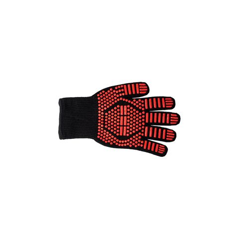 CHEF INOX OVEN GLOVE FLAME RETARDANT TO 250°C PAIR 300mm RED (*31589*) =  1 X PAIR