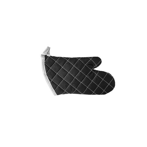 CHEF INOX OVEN MITT FLAME RETARDANT 330mm BLACK (*31586*) =  1 X EACH